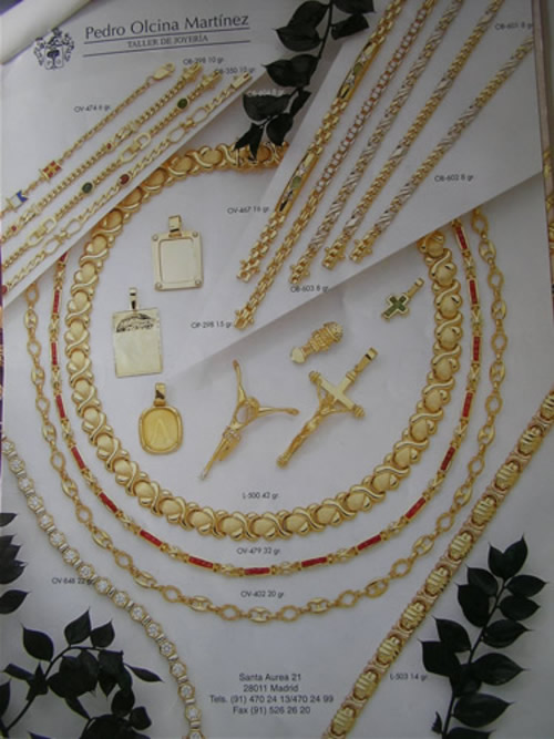 catalogo de joyeria oro y plata