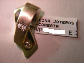 colgante corbata