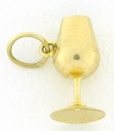 colgante copa vino