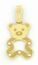 colgante oso