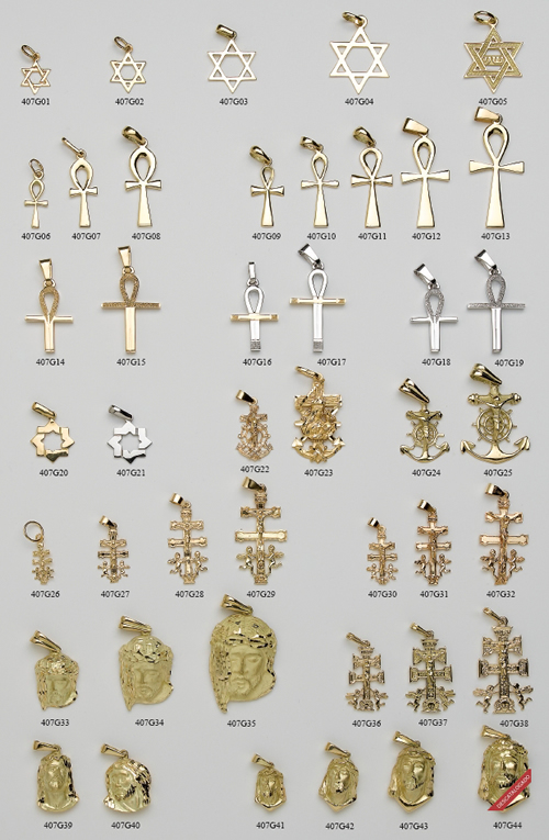 cruces oro plata