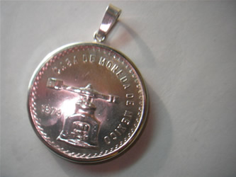 moneda oro plata