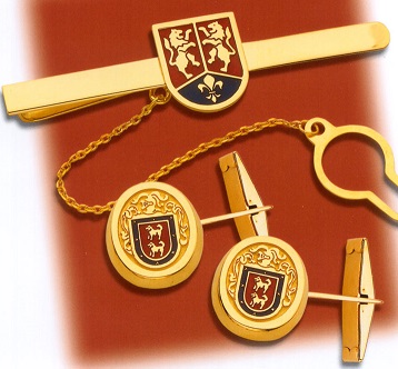 gemelos personalizados heraldicos