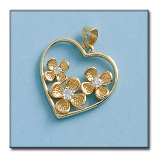 corazones flores