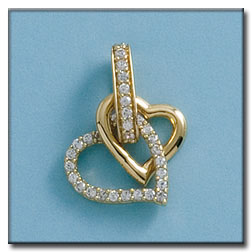 colgante corazones