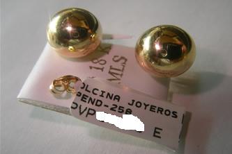 pendientes bolas