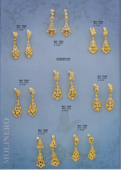 pendientes largos