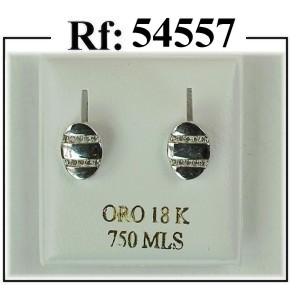 pendientes oro circonitas