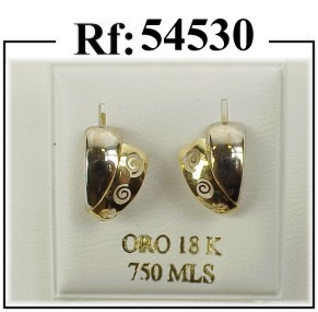 pendientes oro