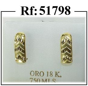 pendientes oro