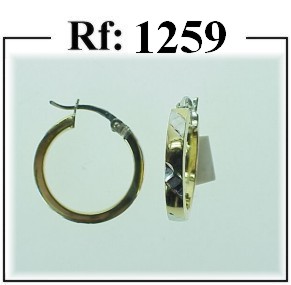 pendientes oro plata