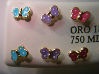 pendientes mariposas