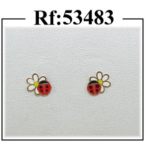 pendientes mariquitas