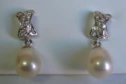 pendientes novia oro