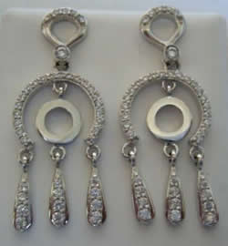 pendientes novia oro