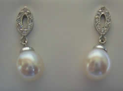 pendientes novia oro