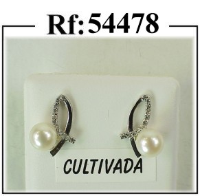 pendientes perlas