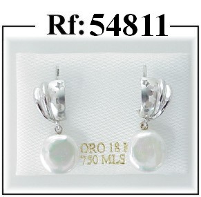 pendientes perlas