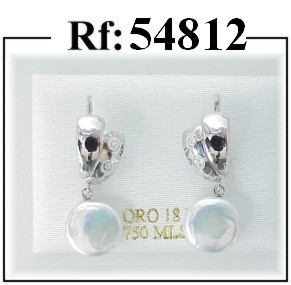 pendientes perlas