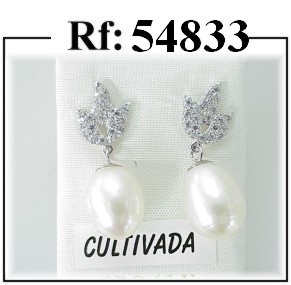 pendientes perlas