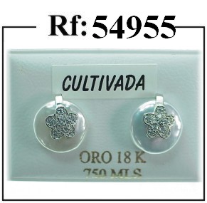 pendientes perlas