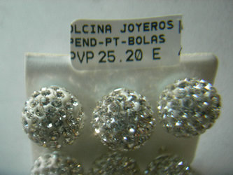 pendientes bolas