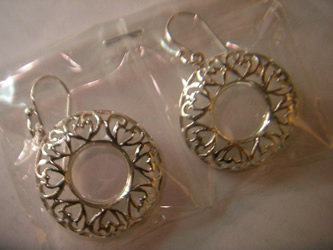 pendientes plata