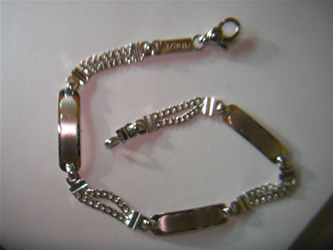 pulseras finas de oro y plata