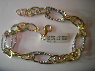 pulsera oro