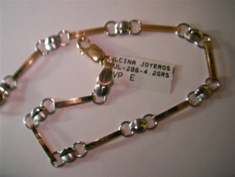 pulsera oro