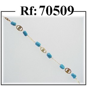 pulsera-oro-turquesas