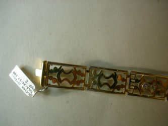 pulseras oro plata