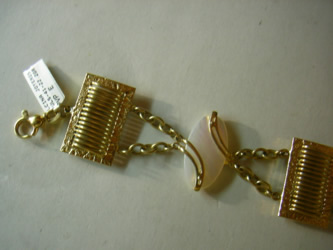 pulseras oro plata