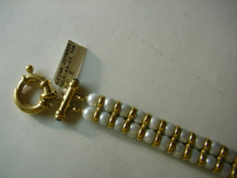 pulseras oro plata