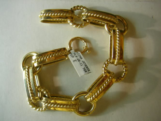 pulseras oro plata