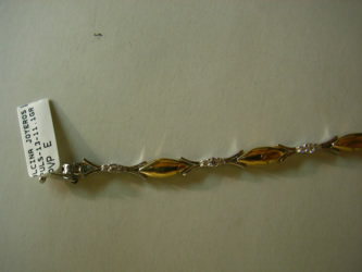 pulseras oro plata