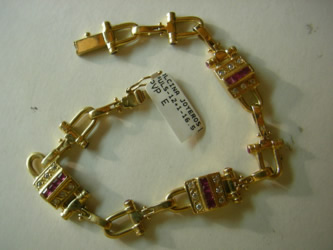 pulseras oro plata