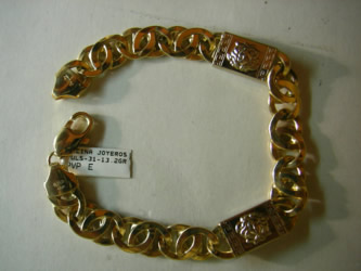 pulseras oro plata