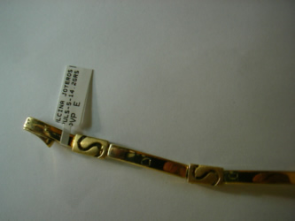 pulseras oro plata