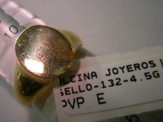 sellos oro plata