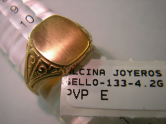 sellos oro plata