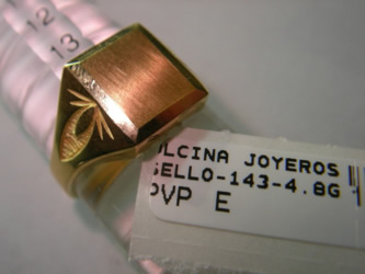 sellos oro plata