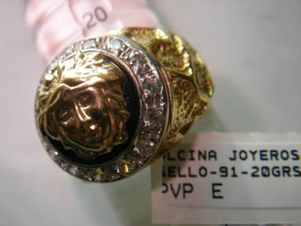 sello griego oro
