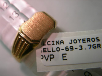 sellos oro plata