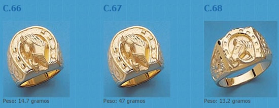 sellos animales oro plata